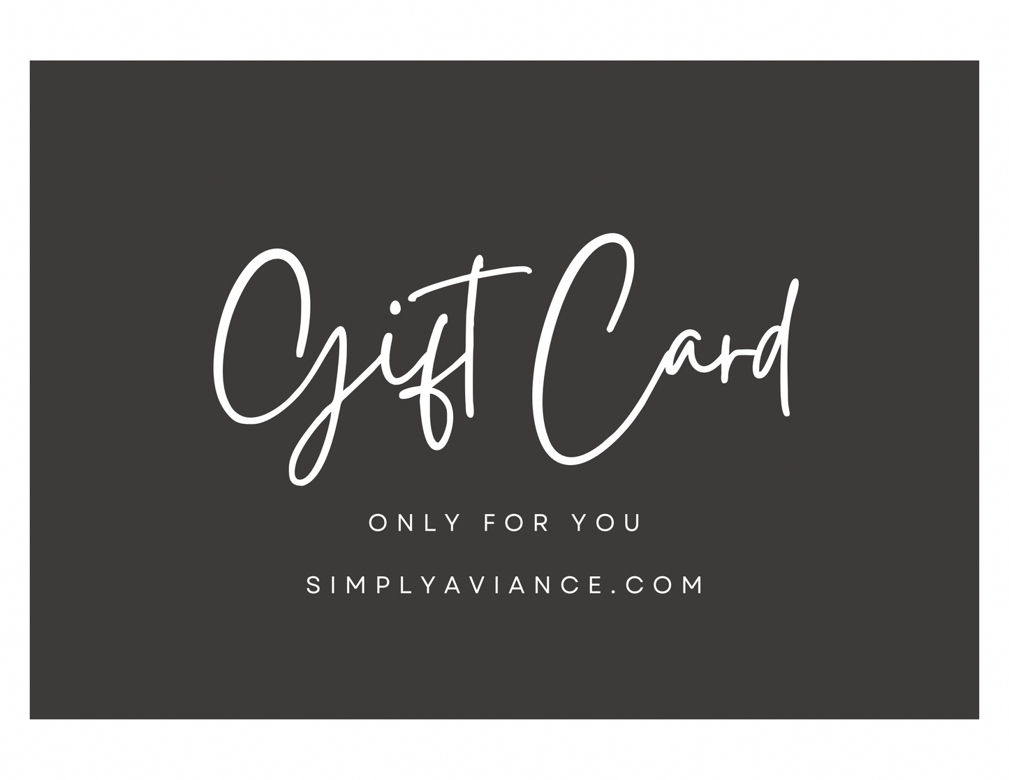SimplyAviance Gift Card