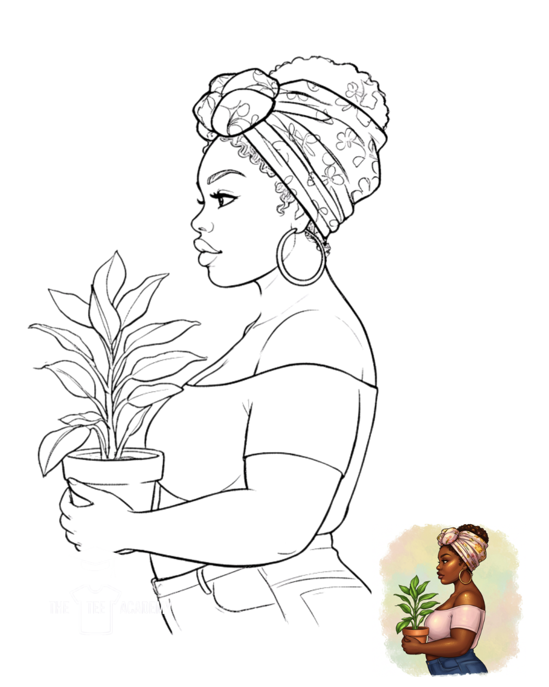 Plant Diva Canvas