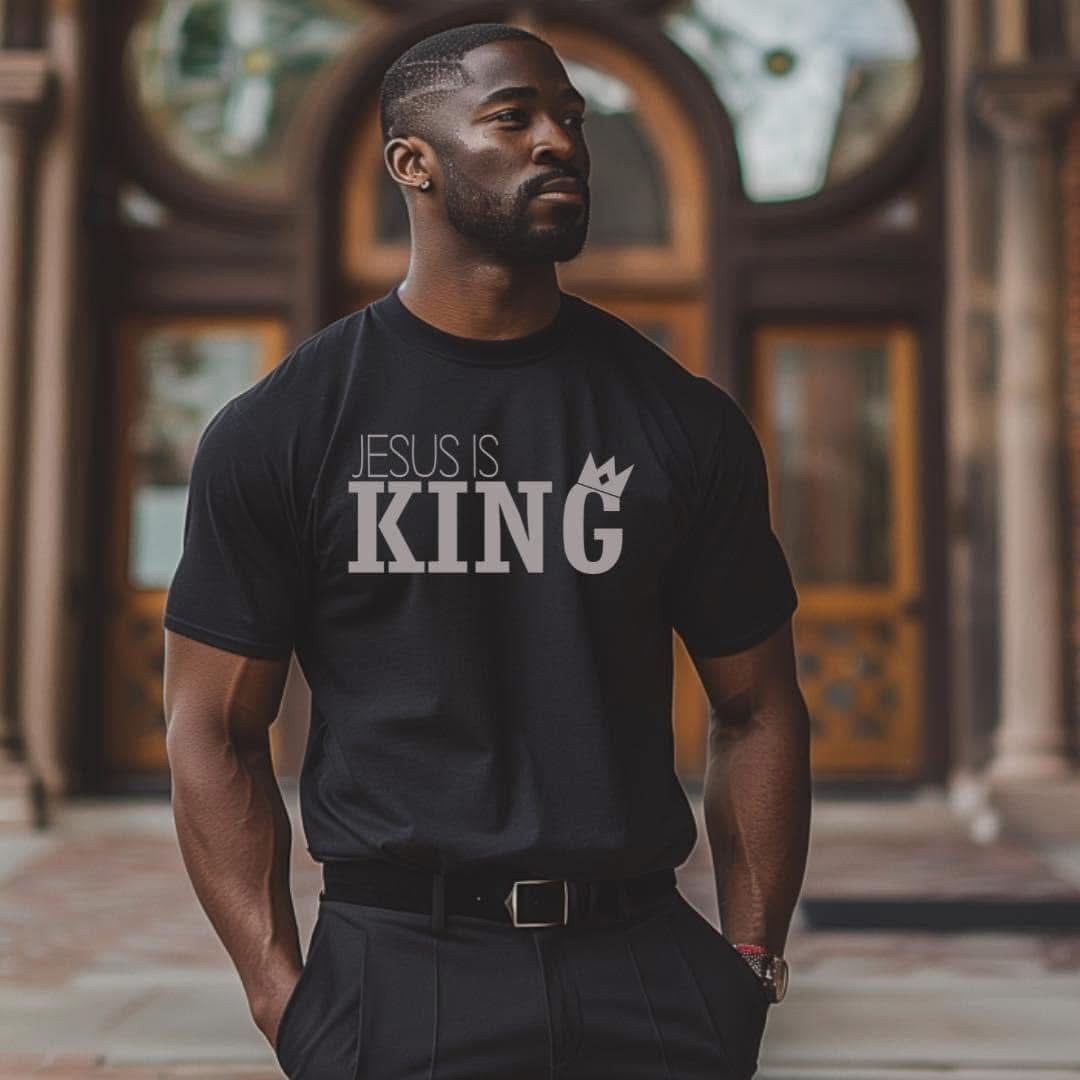 Jesus Is King (gray)