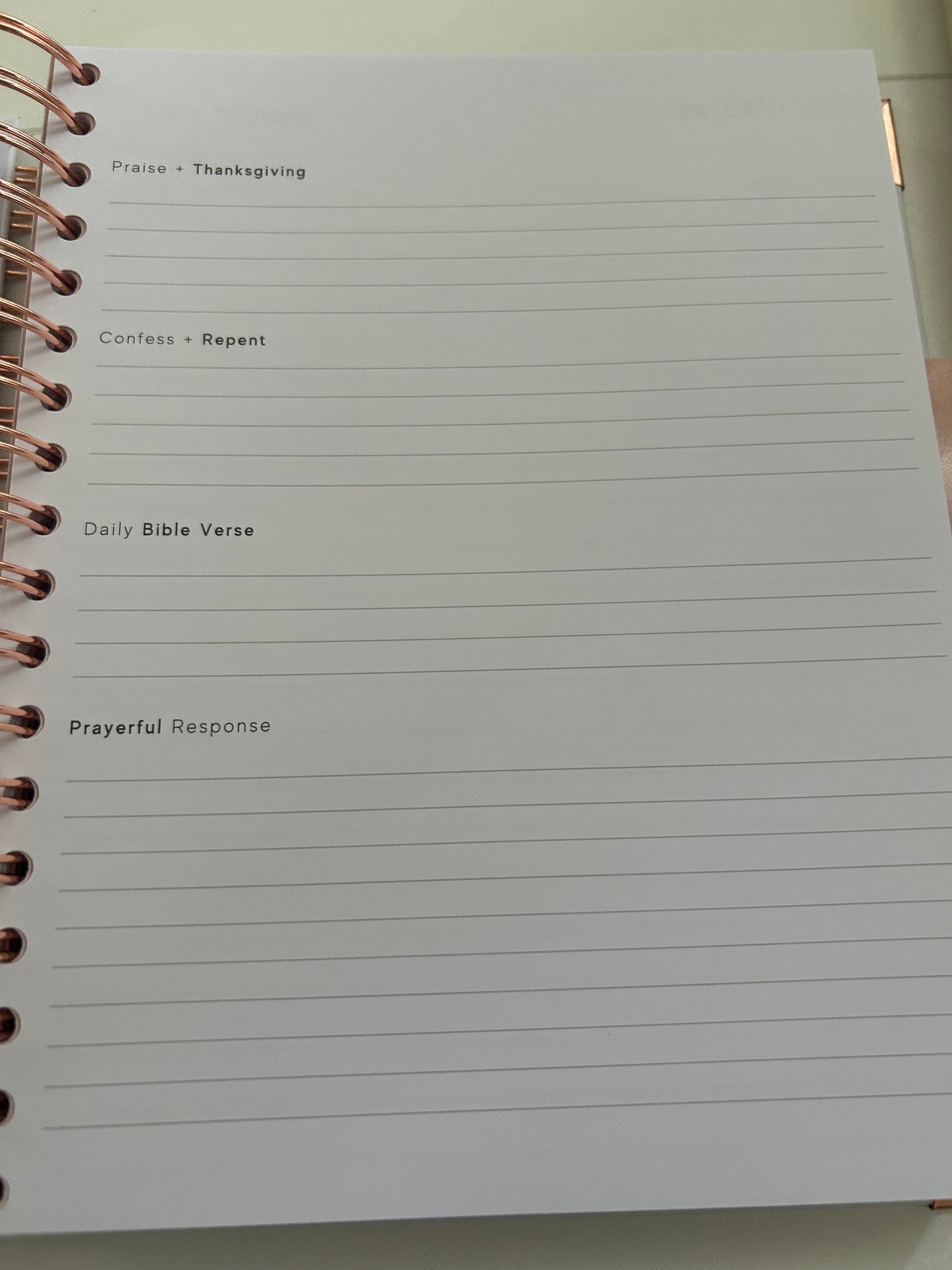 Prayer Journal