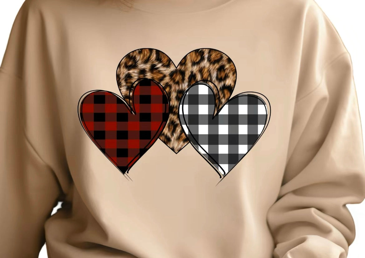 3 hearts