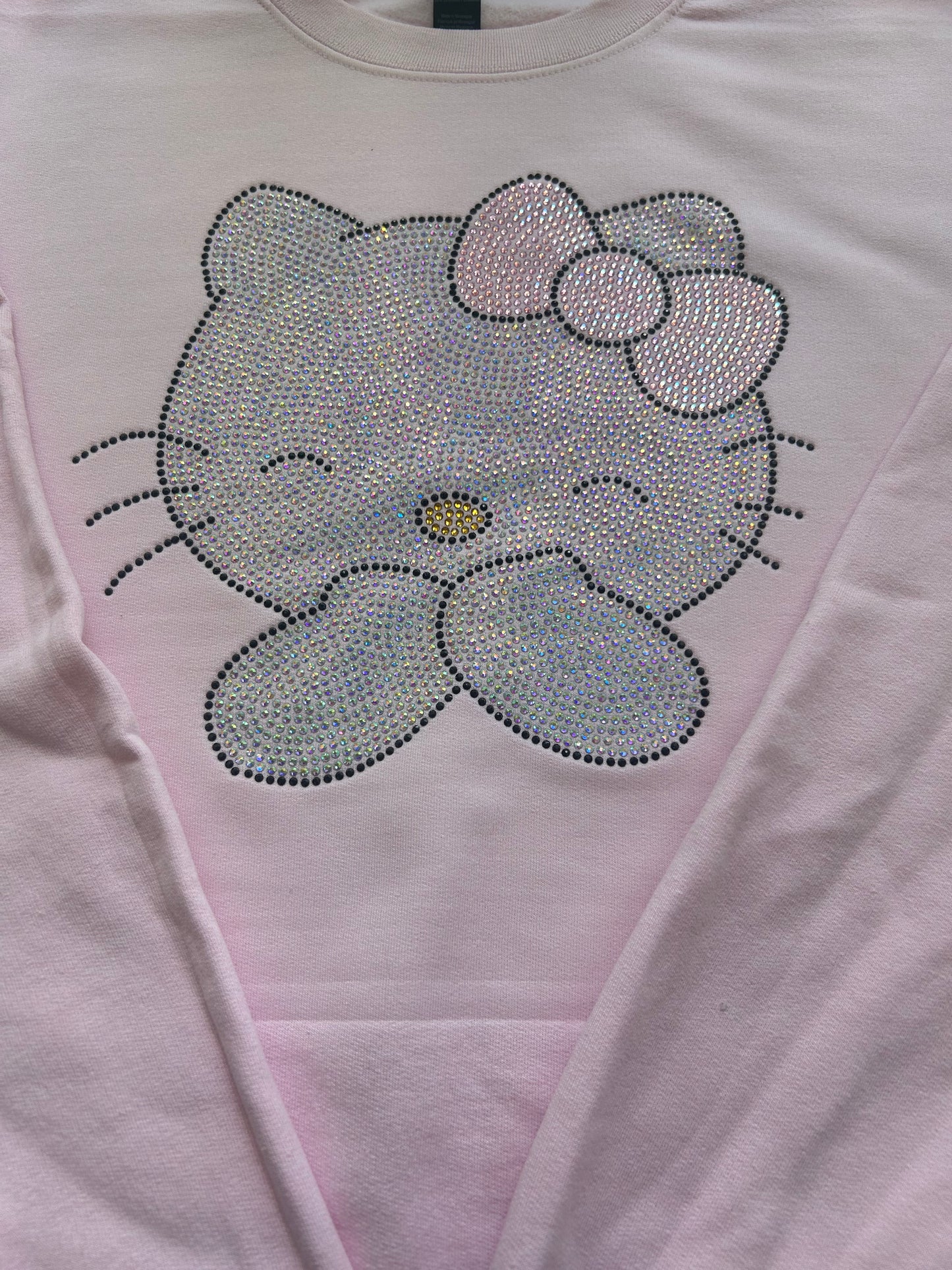 Cute Kitty (bling) Sweatshirt