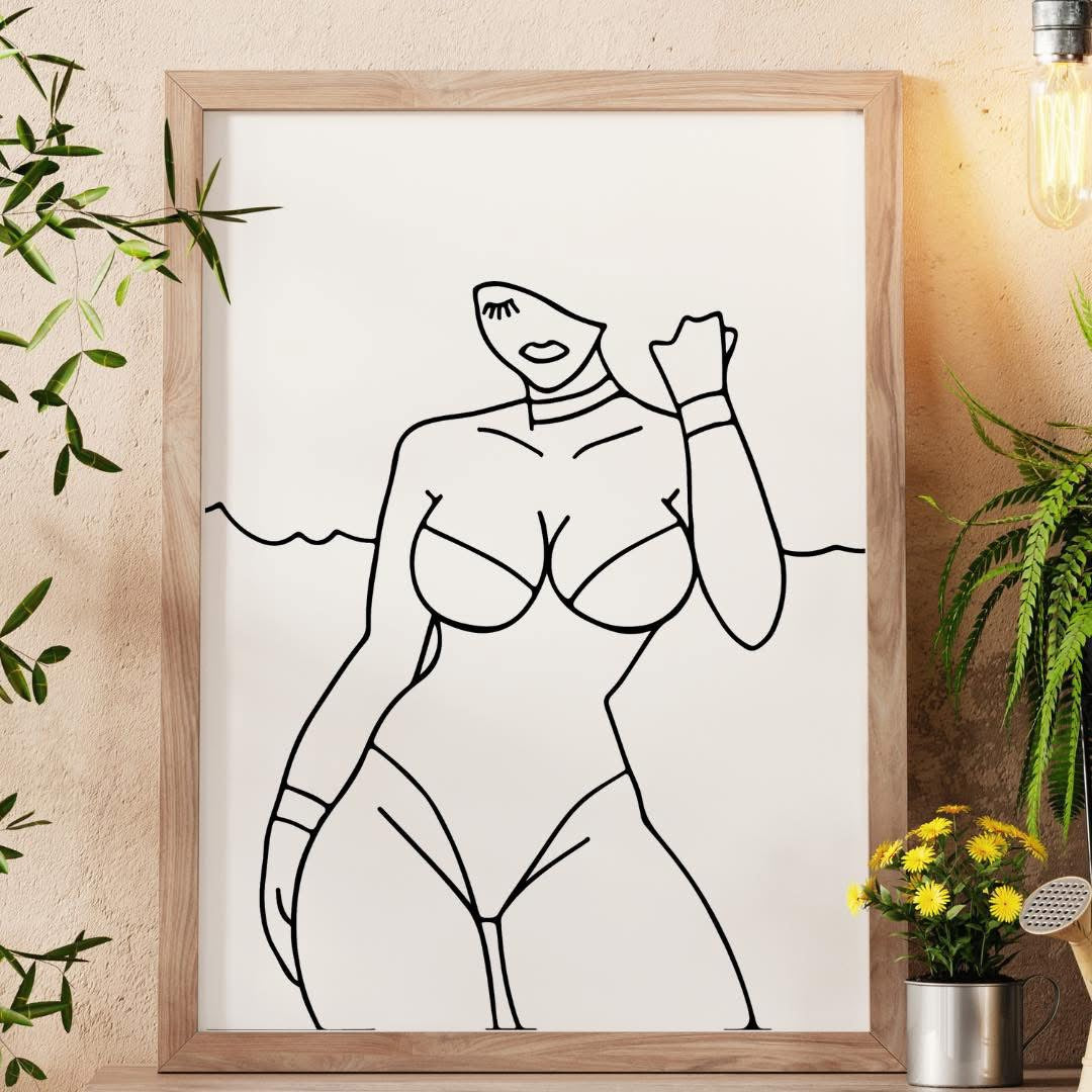 Summer Diva Canvas