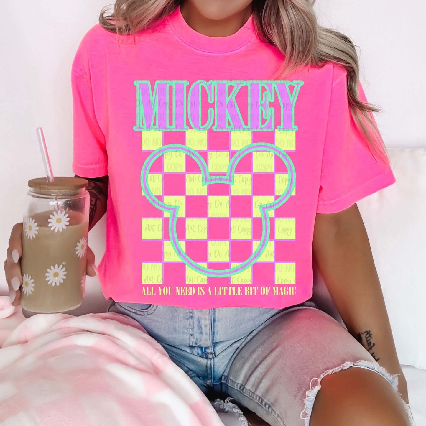 Checker Board Mickey