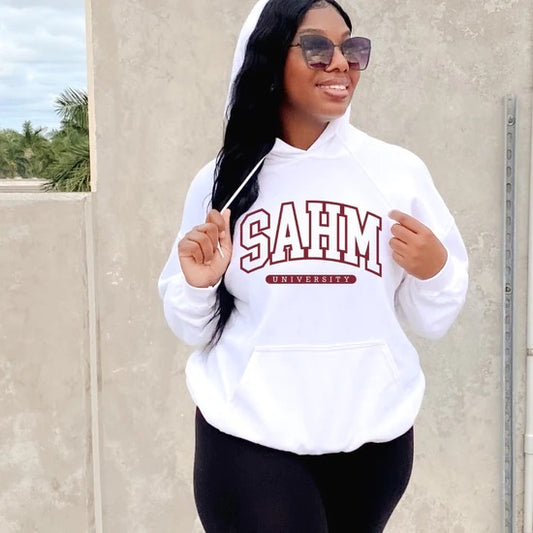 Stay At Home Mom University hoodie