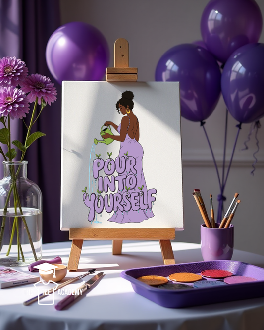 Pour Into Yourself Canvas