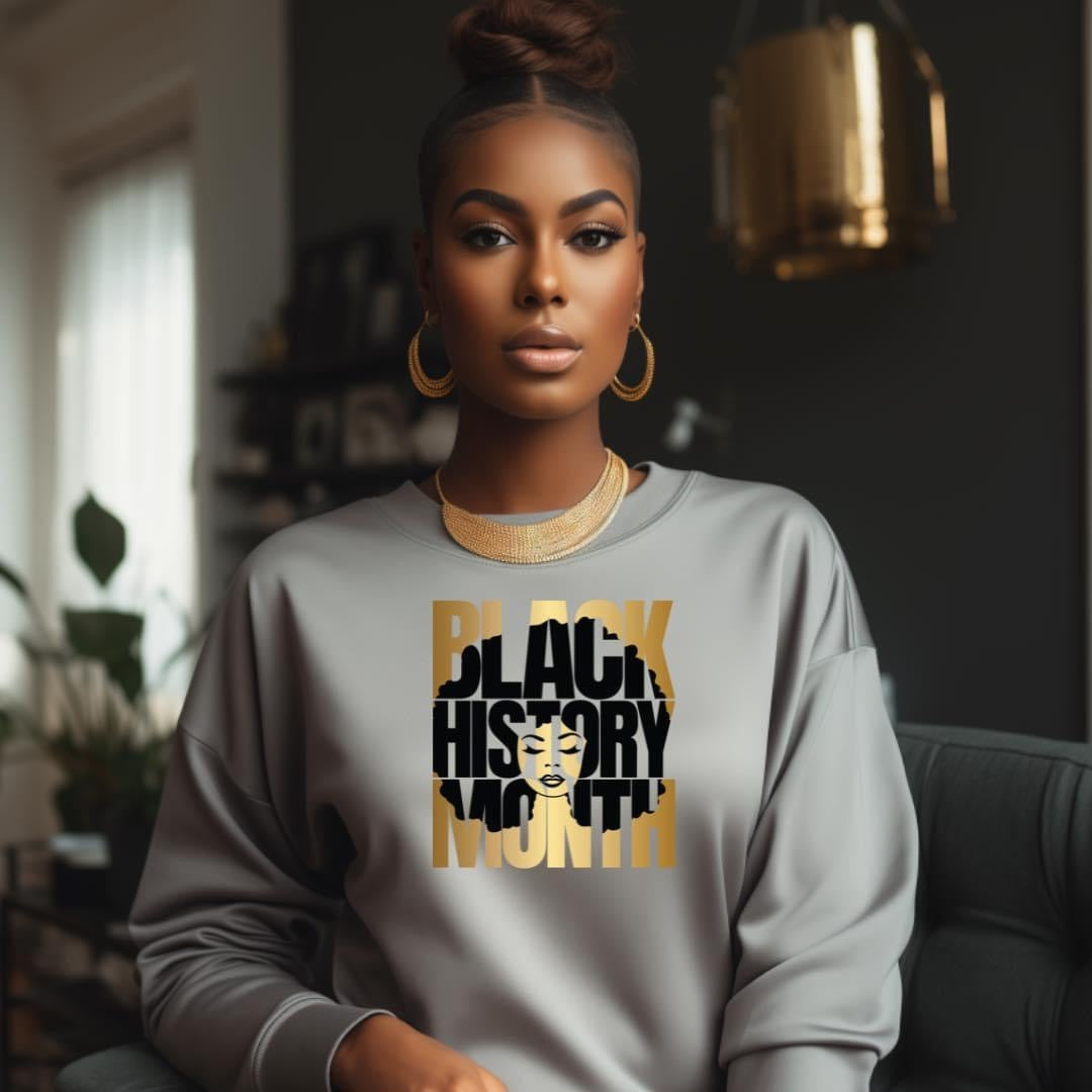 Black History-black/gold