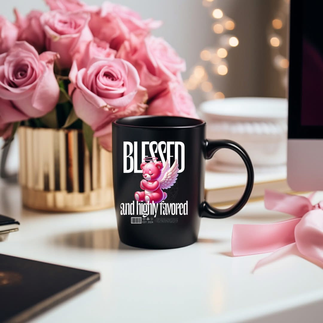 Beary Blessed & Highly Favored Mug