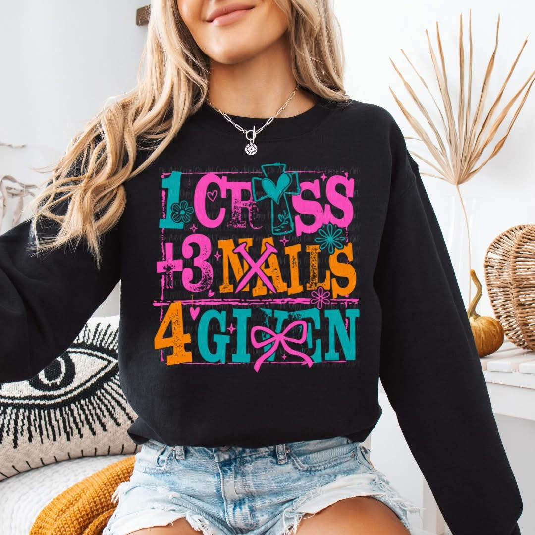 1 Cross 3 Nails 4 Given